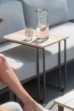 Axel bijzettafel 50x35 cm teak 4-Seasons Outdoor, Ophalen of Verzenden, Nieuw, Teakhout
