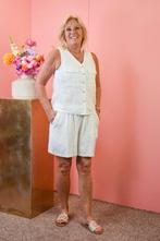 Short geborduurd detail roomwit, Kleding | Dames, Broeken en Pantalons, Ophalen of Verzenden, Nieuw