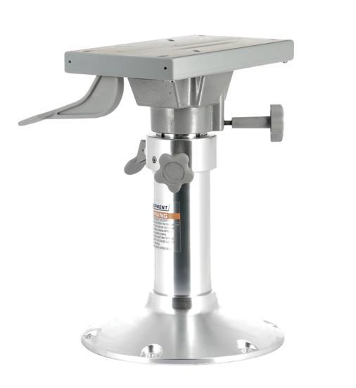 VETUS handmatig verstelbare aluminium stoelpoot PCMS4363, Watersport en Boten, Accessoires en Onderhoud, Kombuis en Sanitair, Nieuw