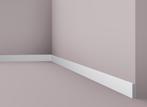 Platte Plint Wallstyl /FL10 (49 x 8 mm), lengte 2 m, Doe-het-zelf en Verbouw, Plinten en Afwerking, Ophalen of Verzenden, Nieuw
