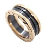 Bvlgari - Ring - B.zero 1 - 18 karaat Roségoud, Ceramic, Nieuw