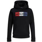 Trui hoodie LOGO (black), Kinderen en Baby's, Kinderkleding | Maat 140, Nieuw, Jongen, Jack and Jones, Trui of Vest