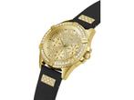 GUESS W1160L1 dames horloge 40 mm - Zwart, Verzenden, Zo goed als nieuw