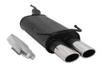 Novus sportuitlaat Opel Astra F Kadett E 2x85/58mm AM, Auto-onderdelen, Verzenden, Nieuw