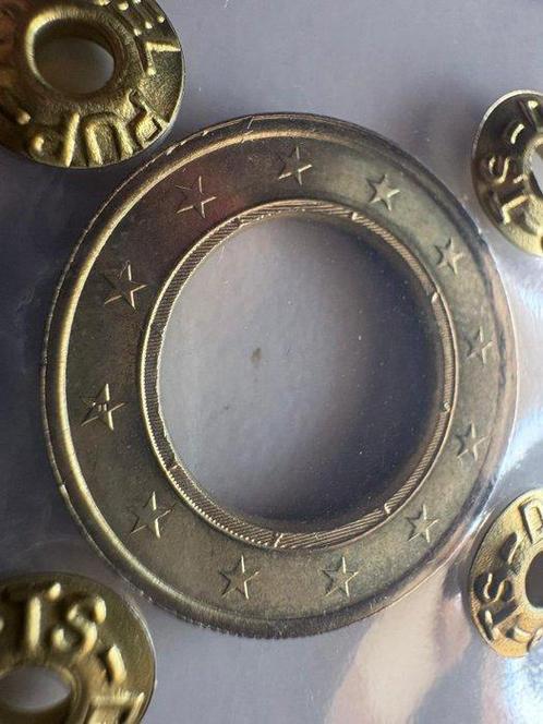 Malta. 1 Euro ND Battitura su sola Corona Esterna (Zonder, Postzegels en Munten, Munten | Europa | Euromunten
