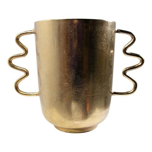 Champagne Koeler goud handle h40 d30cm, Huis en Inrichting, Woonaccessoires | Overige, Verzenden