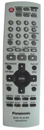 Afstandsbediening Panasonic n2qajb000091 DVD-S27, Audio, Tv en Foto, Afstandsbedieningen, Ophalen of Verzenden, Nieuw, Origineel