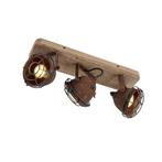 Smart spot roestbruin kantelbaar incl. 3 WiFi GU10 - Gina, Nieuw, Overige materialen, Industrieel
