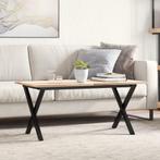 vidaXL Salontafelpoten X-frame 80x40x43 cm staal, Verzenden, Nieuw
