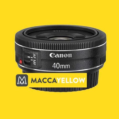 Canon EF 40mm f/2.8 STM pancake met garantie, Audio, Tv en Foto, Fotografie | Lenzen en Objectieven, Standaardlens, Zo goed als nieuw