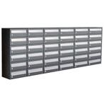 Brievenbusunit Hive set wand 6-breed, 6-hoog - antraciet, Verzenden, Nieuw