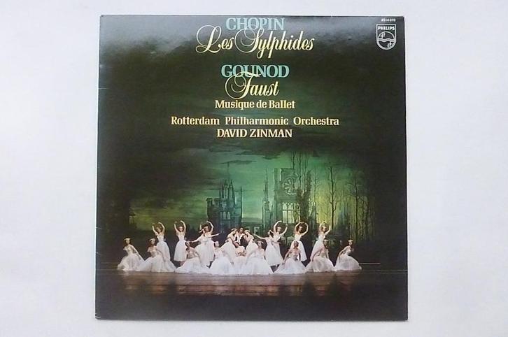 Chopin - Les Sylphides / Rotterdam Philharmonic Orchestra Da, Cd's en Dvd's, Vinyl | Klassiek, Zo goed als nieuw, Verzenden