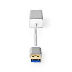 Nedis Premium USB-A naar RJ45 Gigabit Ethernet LAN, Computers en Software, Pc- en Netwerkkabels, Nieuw, Ophalen of Verzenden