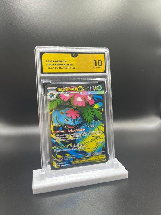 Pokémon - 1 Graded card Mega Venusaur EX 155 Mega Evolution, Hobby en Vrije tijd, Verzamelkaartspellen | Pokémon