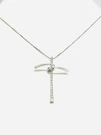 Miluna - Ketting met hanger - 18 karaat Witgoud -  0.35ct., Sieraden, Tassen en Uiterlijk, Antieke sieraden