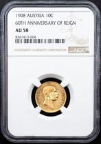 Oostenrijk. Franz Joseph I. 10 Corona 1908 / NGC Graded -