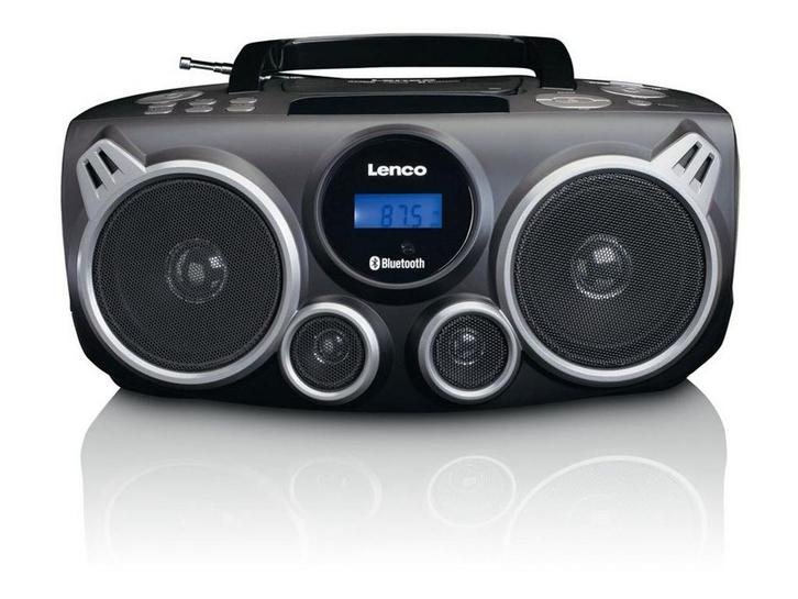 Lenco SCD-100 - Draagbare Radio/CD-speler met Bluetooth en, Huis en Inrichting, Overige Huis en Inrichting, Zo goed als nieuw