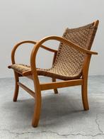 Erich Dieckmann - Fauteuil - Beuken, touw
