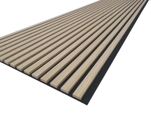 Akoestisch wandpaneel Bamboe Onbehandeld 2700x605x18mm, Doe-het-zelf en Verbouw, Isolatie en Afdichting, Nieuw, Minder dan 4 cm