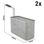 GGM Gastro | Pastamanden set - 2x 1/2 | 2#NT612-2 |, Verzenden, Nieuw in verpakking