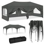 WOLTU Partytent 3x6m - Grijs, Tuin en Terras, Overige Tuin en Terras, Verzenden, Nieuw