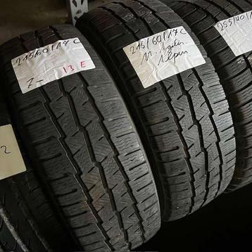 2 x Michelin Agilis Alpin 215-60-17 Winterbanden 7mm beschikbaar voor biedingen