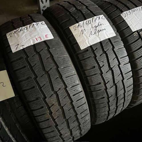 2 x Michelin Agilis Alpin 215-60-17 Winterbanden 7mm, Auto-onderdelen, Banden en Velgen, 17 inch, Winterbanden, 215 mm, Personenwagen