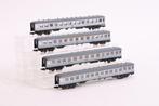 Fleischmann N - 8141K/8142K - Modeltrein personenwagen (4) -, Hobby en Vrije tijd, Modeltreinen | N-Spoor, Nieuw