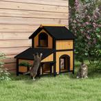 TRUUSK Kattenhuis, Kattenhut, Kattengrot, Inclusief Bloembak, Dieren en Toebehoren, Katten-accessoires, Verzenden, Nieuw