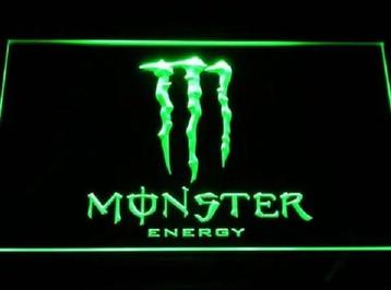 Monster Energy neon bord lamp LED verlichting reclame lichtb