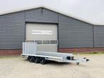 Vlemmix machinetransporter 3500 kg 400x180 NIEUW met graafba, Auto diversen, Aanhangers en Bagagewagens, Ophalen, Nieuw