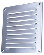 Schoepenrooster opbouw 195 x 195mm - *RVS 304* (1-2020I), Verzenden, Nieuw