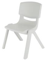 Bieco Ice Grijs Kunststof Kinderstoeltje 04201808, Kinderen en Baby's, Kinderkamer | Tafels en Stoelen, Verzenden, Nieuw