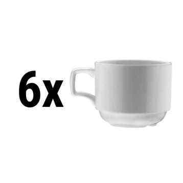 GGM Gastro | (6 stuks) SEA WAVE - Koffie-/ theekop - 230 cc beschikbaar voor biedingen