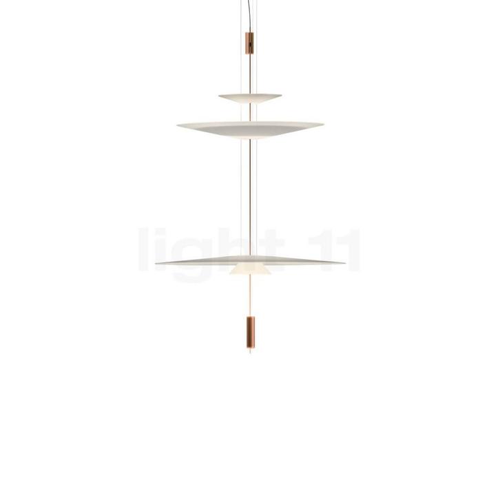 Vibia Flamingo 1560 Hanglamp LED, koper - casambi, Huis en Inrichting, Lampen | Hanglampen, Nieuw, Verzenden
