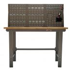 Werkbank met achterwand – Werkbank set 150 cm. kleur grijs., Doe-het-zelf en Verbouw, Werkbanken, Ophalen of Verzenden, Nieuw