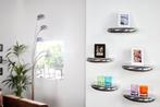 Modern design wandplank TEAR 40cm zilver aluminium - 20405, Huis en Inrichting, Ophalen of Verzenden, Nieuw
