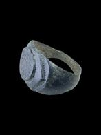 Oud-Romeins Brons Ring, Sieraden, Tassen en Uiterlijk, Antieke sieraden
