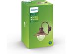 Philips Raindrop buitenwandlamp - 1-lichts - brons, Verzenden, Zo goed als nieuw
