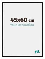 Fotolijst 45x60 cm - Zwart Mat - Kunststof - Antony, Huis en Inrichting, Woonaccessoires | Lijsten, Verzenden, Nieuw