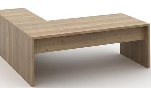 Directiebureau Halifax eiken 210x210cm met ladeblok, Huis en Inrichting, Bureaus, Ophalen of Verzenden