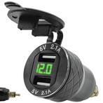 ProRide USB Lader Motor met Voltmeter - Din Hella - 2.4A -, Doe-het-zelf en Verbouw, Elektra en Kabels, Verzenden, Nieuw