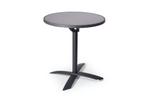 Terrastafel opklapbaar | 70cm | Helsinki, Ophalen of Verzenden, Nieuw, Rond, Kunststof