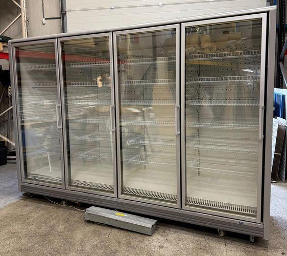 Wandvriezer Linde, Wandkoeling met 4 deuren, 323cm, zonder, Witgoed en Apparatuur, Koelkasten en IJskasten, Gebruikt