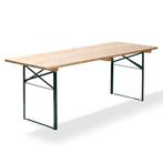 Biertafel groen hout | 2200x800x780(h)mm VEBA, Verzenden, Nieuw in verpakking