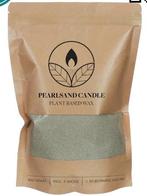 Burning candle kaarsenzand & pearl sand 400g light green, Ophalen of Verzenden, Nieuw
