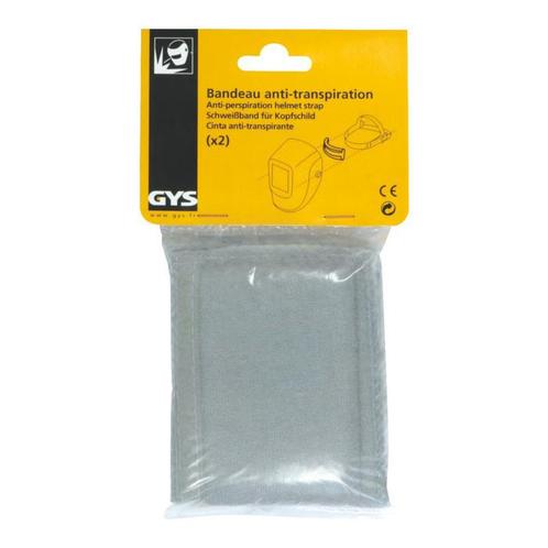 Zweetband GYS met klittenband 2 stuks (Lasapparatuur), Doe-het-zelf en Verbouw, Gereedschap | Lasapparaten, Overige typen, Nieuw