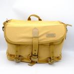 Caden vintage canvas schoudertas Lichtgoud (8309) Cameratas, Nieuw