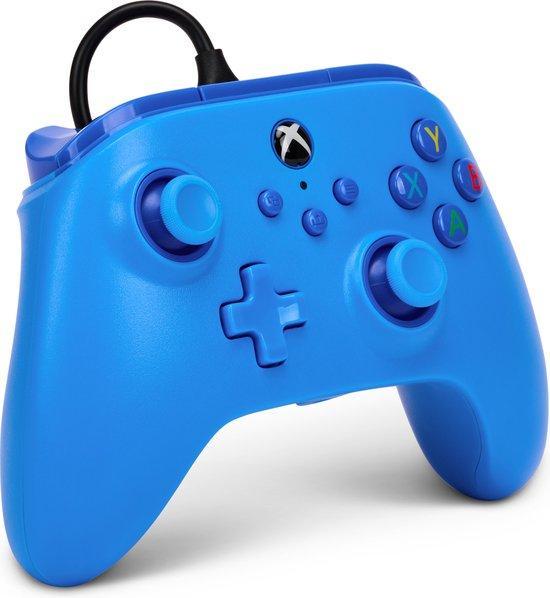 PowerA Bedrade Controller voor Xbox - Blauw, Spelcomputers en Games, Spelcomputers | Overige Accessoires, Verzenden
