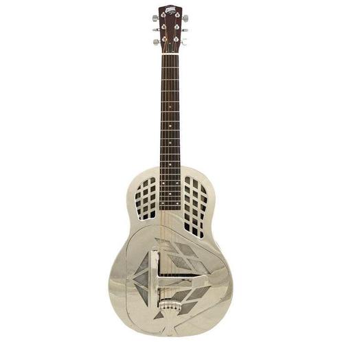 Recording King MT30 RM-991 metalen Tricone resonator gitaar, Muziek en Instrumenten, Snaarinstrumenten | Overige, Verzenden